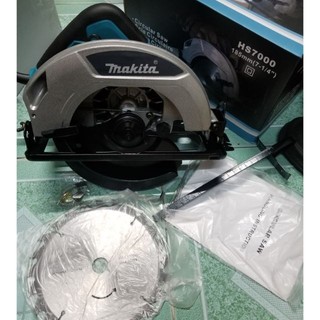 Máy cắt gạch, cưa gỗ makita 185mm hs7000 hàng loại 1