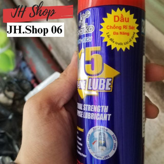 Dầu chống rỉ sét X5 Sparko 200ml