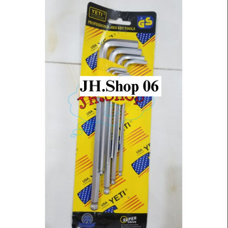 Bộ lục giác bi Yeti 9 cây tiêu chuẩn usa