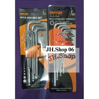 Bộ khóa lục giác century 9 cây hàng chính hãng