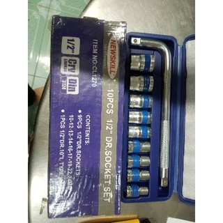 Bộ tuýp 10 món cần L NEWSKILL-USA