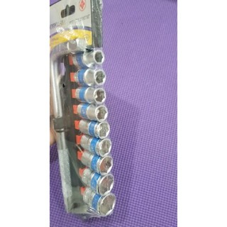 Bộ tuýp 10 món cần L NEWSKILL-USA