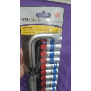 Bộ tuýp 10 món cần L NEWSKILL-USA