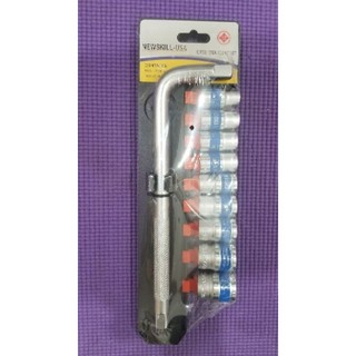 Bộ tuýp 10 món cần L NEWSKILL-USA