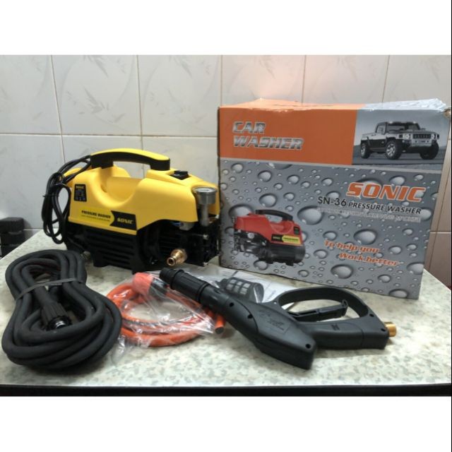 máy xịt rửa xe cao áp sonic japan