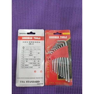 bộ lục giác bông 9 cây
