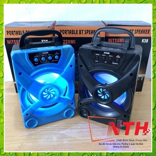 Loa bluetooth không dây B408 loa mini bass mạnh hỗ trợ Cắm Thẻ Nhớ Và Usb