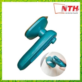 Bàn là hơi nước cầm tay mini, bàn ủi hơi nước mẫu mới 2022 - màu xanh ngọc bích