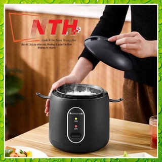 Nồi cơm điện, nồi cơm điện mini đa năng chigo dung tích 1.2l chống dính phù hợp cho 1-2 người ăn