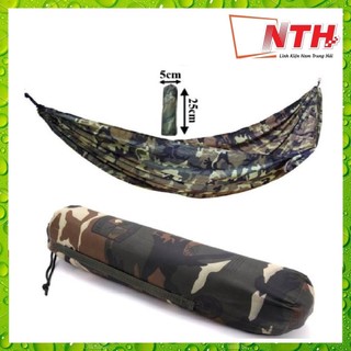 Võng dù phượt xếp gọn