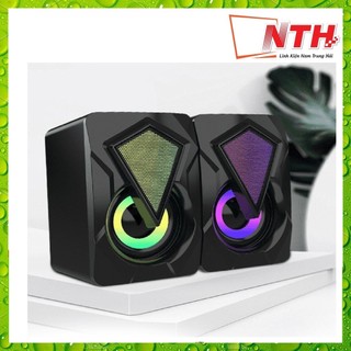 Bộ Loa Máy Tính Mini X2 Để Bàn Cao Cấp Âm Thanh Siêu Trầm Hỗ Trợ USB 2.0