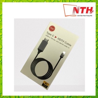 Cáp HDMI chuyển đổi Type C sang Tivi chuẩn HD-4K dài 2m
