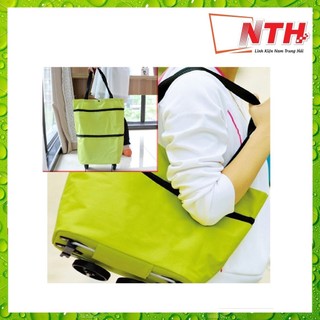 Xe kéo đi chợ dạng túi dài có bánh xe