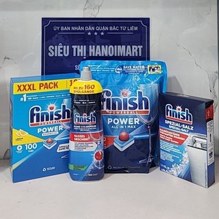 Viên rửa bát Finish All in 1 100 viên 6 in 1 cho máy rửa bát, vienruabat vienruabatfinish vienfinish 90 vên nk đức, 110