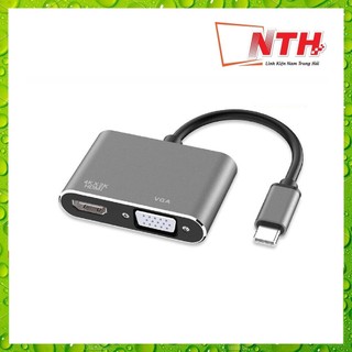 Cáp chuyển type-c ra hdmi và vga