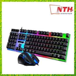 Bộ bàn phím và chuột G21b chuyên Game Led 7 màu