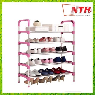Kệ giày , dép 5 tầng khung inox