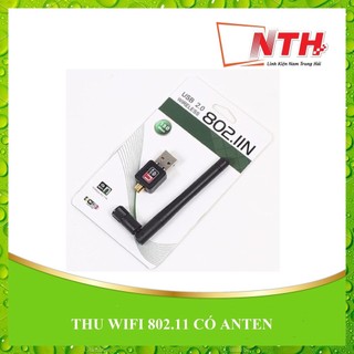 Thu wifi 802.11 có anten