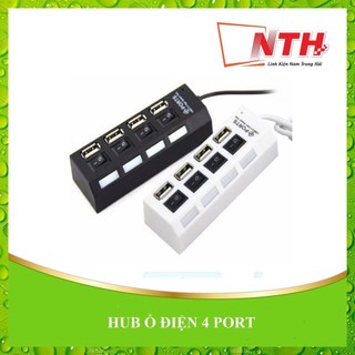 Hub ổ điện 4 port có công tắc
