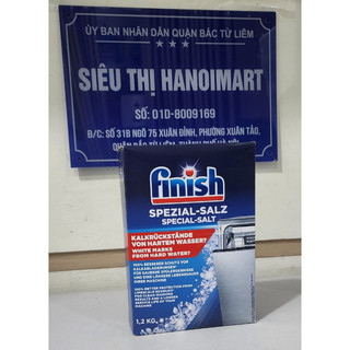 Muối rửa bát Finish 1,2kg hàng Đức, spezial salt muối finish 1.2kg làm mềm nước cho máy rửa bát chén