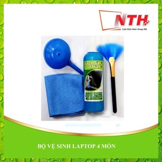 Bộ vệ sinh laptop 4 món - Dung dịch làm sạch