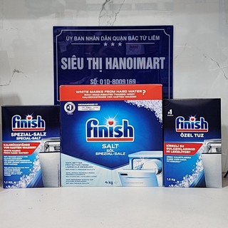 Muối rửa bát finsih 3kg, finish muối làm mềm nước finish nhập khẩu chính hãng dùng cho máy rửa bát