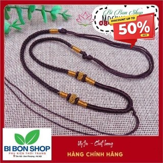 Dây dù đeo cổ đốt vàng - MS1 (BI BON SHOP)