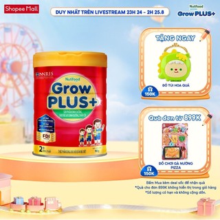 Sữa bột nutifood growplus+ suy dinh dưỡng 2+ - tăng cân, tăng chiều cao