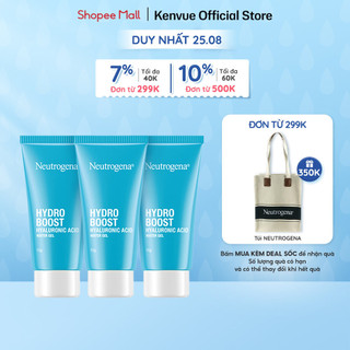 Combo 3 Kem Dưỡng Ẩm Cấp Nước Neutrogena Hydro Boost Water Gel Mini 15gx3 - 540023581
