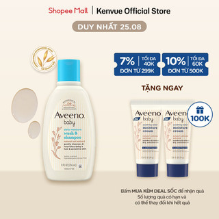 Sữa tắm gội toàn thân Aveeno baby 236ml