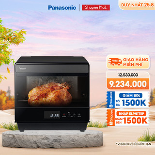 [Mã ELPN1T5P Giảm 20% tối đa 1TR5] Lò chiên không dầu hấp nướng đối lưu Panasonic NU-SC180BYUE 20 lít - Hàng Chính Hãng