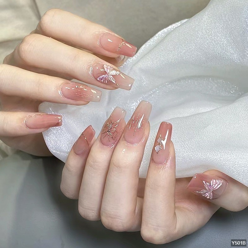 Móng Tay Giả Nail Box Họa Tiết 3D Cá Tính Thời Trang ORI ACCESSORIES Y918 | BigBuy360 - bigbuy360.vn