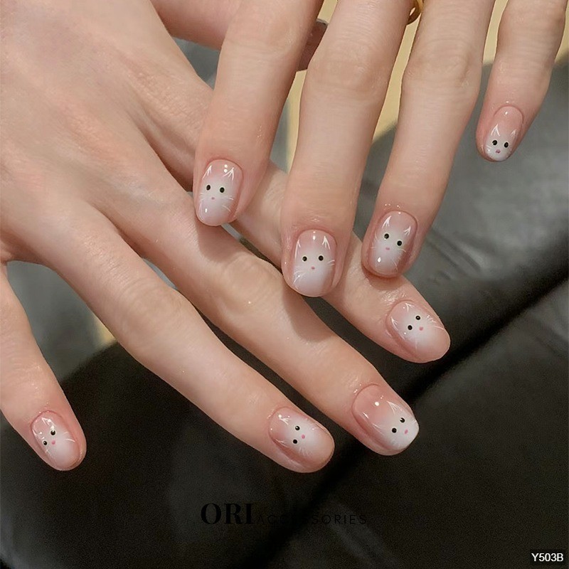 Móng Tay Giả Nail Box Họa Tiết 3D Cá Tính Thời Trang ORI ACCESSORIES Y918 | BigBuy360 - bigbuy360.vn