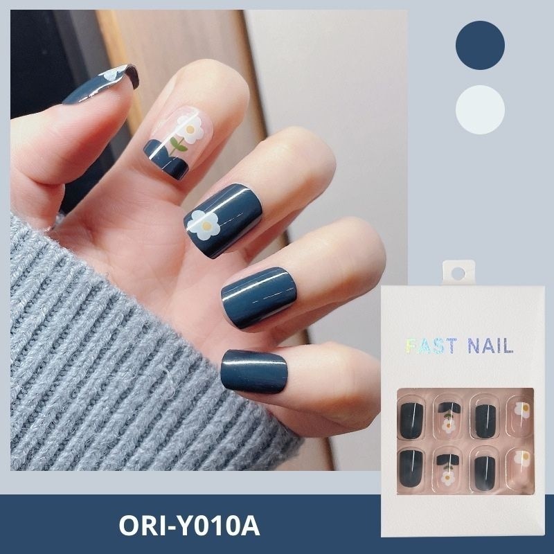 Móng Tay Giả Nail Box Họa Tiết 3D Mẫu Mới Thời Trang Phong Cách ORI ACCESSORIES Y911 | BigBuy360 - bigbuy360.vn