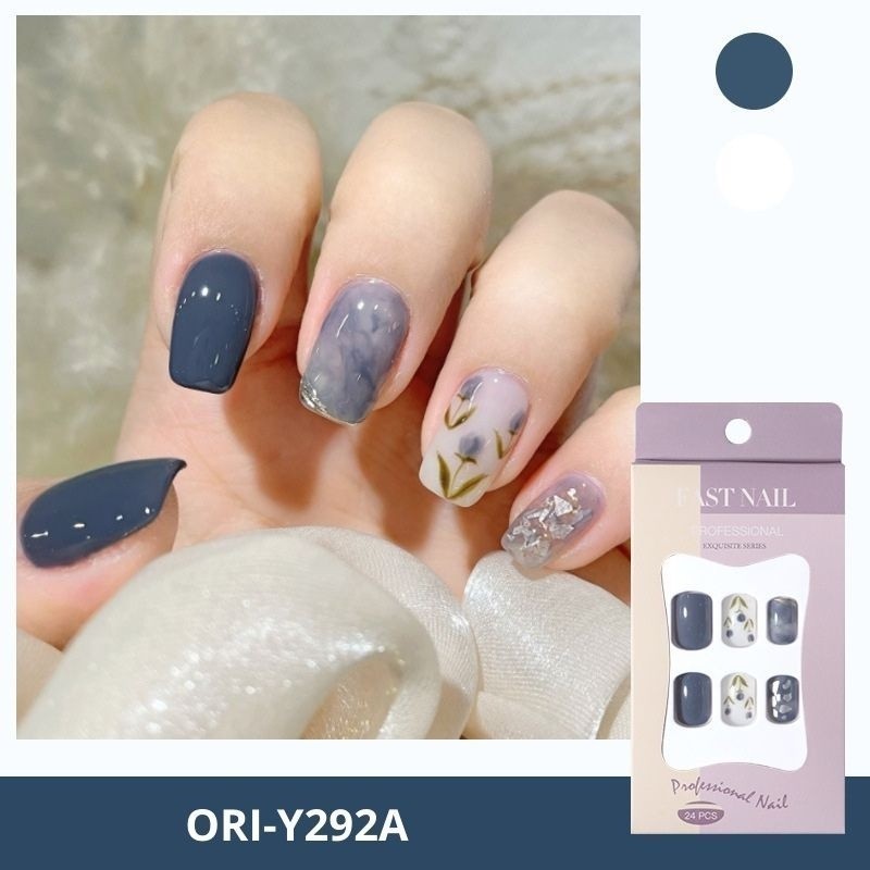 Móng Tay Giả Nail Box Họa Tiết 3D Mẫu Mới Thời Trang Phong Cách ORI ACCESSORIES Y911 | BigBuy360 - bigbuy360.vn