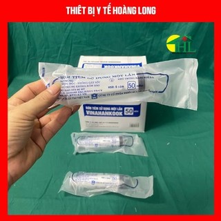 [Bán lẻ 10 chiếc] Bơm tiêm 1 lần Vinahankook 50ml