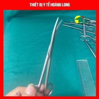 [Hàng Chính Hãng] Kéo Y Tế Cong Nhọn 2 Đầu 14cm - Kéo Cắt Chỉ  Pakistan