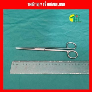 Kéo cắt chỉ thẳng nhọn 10cm-kéo y tế