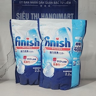 BỘT RỬA BÁT FINISH 4,5KG DÙNG CHO MÁY RỬA CHÉN BÁT - HANOIMART