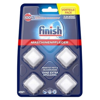 Viên vệ sinh máy rửa bát Finish vỉ 3 viên, viên vệ sinh bảo trì định kỳ finish cho máy rửa bát chén