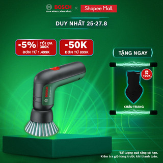 Máy cọ rửa vệ sinh Bosch đa năng dùng pin