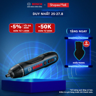 Máy vặn vít dùng pin Bosch GO GEN 2 (2 mũi vít)
