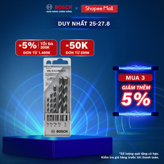 Mũi khoan đa năng bộ 5 mũi (4/5/6/8/10mm)