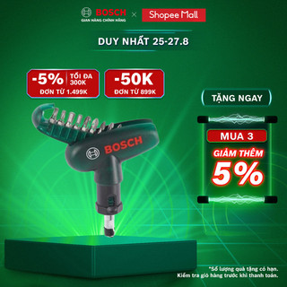 Bộ mũi tua vít đa năng cầm tay Bosch 10 món