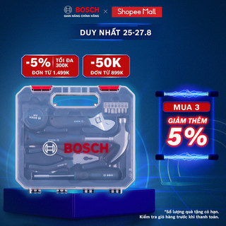 Bộ dụng cụ đa năng Bosch 12 món