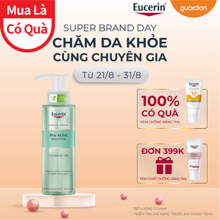 Gel Rửa Mặt Giảm Mụn Eucerin ProAcne 200ml