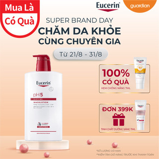 Sữa Tắm Eucerin pH5 Washlotion Dành Cho Da Nhạy Cảm (1000ml)