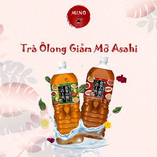 Trà ôlong giảm mỡ asahi nhật bản chai 2l