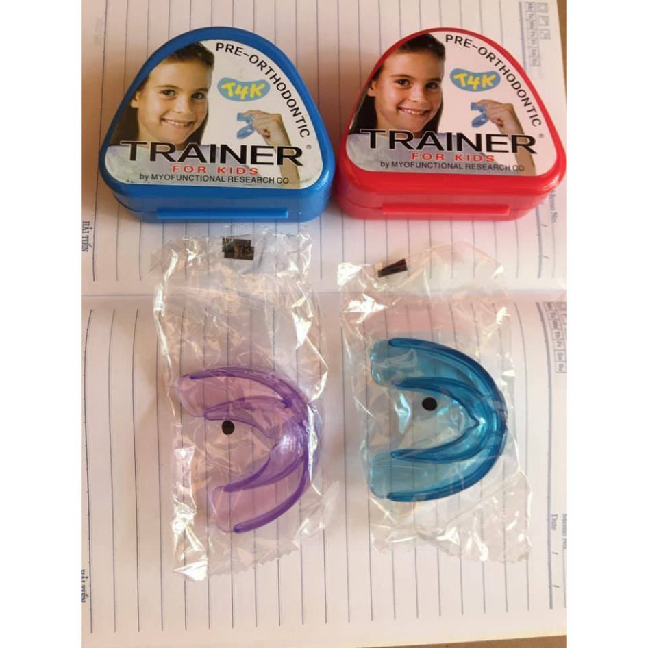 [ SIÊU RẺ ] Bộ niềng răng silicon tại nhà cho trẻ em -Hàm niềng răng trainer trong suốt