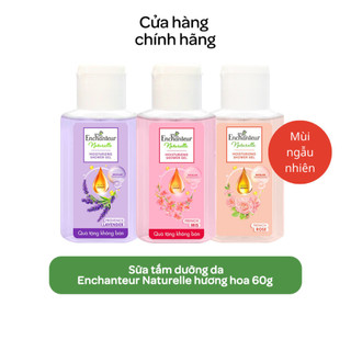 Sữa tắm dưỡng da Enchanteur Naturelle hương hoa 60g - Mùi ngẫu nhiên